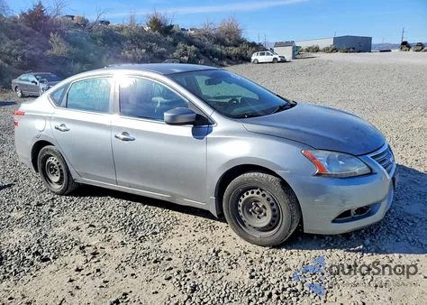 2014 Nissan Sentra S z USA, uszkodzony, nr VIN 3N1AB7APXEY273627